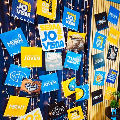 Plaquinhas Semana Jovem 2026